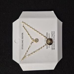 2-piece Pendant Necklace in 14k Gold-Plated Sterling Silver